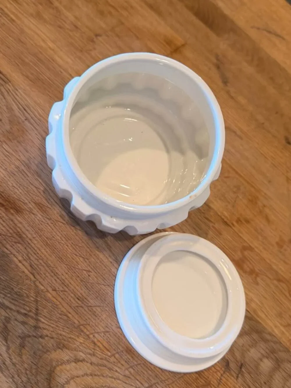 Diesel x Seletti ceramic jar with lid